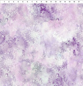 Fliederfarbene Blüten, Diaphanous by Jason Yenter for In The Beginning Fabrics 04342650819
