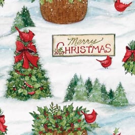Red Birds Merry Christmas, Susan Winget, Springs Creative 04378250422