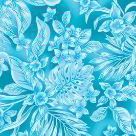 Oasis Turquoise, 108" breit,  Benartex Kanvas 064123501124