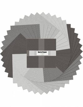 10in Squares Dash of Pepper Essentials  24pcs , Wilmington Prints