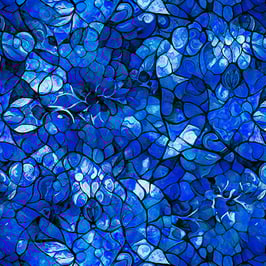 Bohemian Sunrise, Celestial Blender Royal, QT Fabrics 05119850825