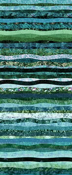 Ocean, Hoffman Waves, Hoffman Fabrics 02365150721