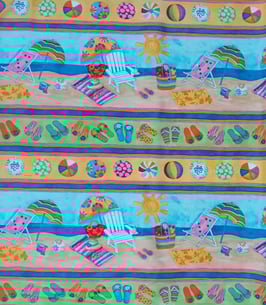 Bordüre, Flip Floppin' Fun, Timeless Treasures, 01069150613