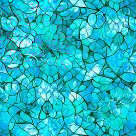 Bohemian Sunrise, Celestial Blender Turquoise, QT Fabrics 05129850825