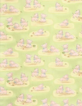 Pigs, Bunnies, Timeless Treasures, 05059750718