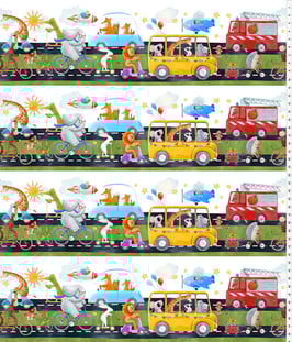 On The Go, Bordüre, In The Beginning Fabrics 05126950924