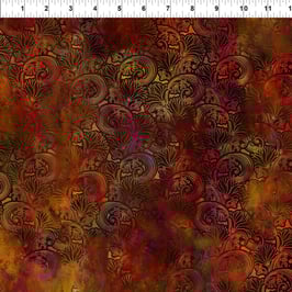 Swirl- Spice, Tapestry, The Beginning Fabrics 11073550820