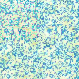 Lined Leaves Canary, Canary Blue, Jacqueline de Jonge, Anthology 12294950821