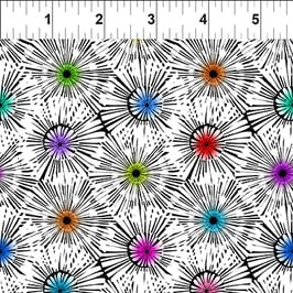 Colorful, Brust Multi, In The Beginning Fabrics 11039850822