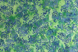 Blossom Batiks Splash, Violett auf Grün, RJR 09199550918