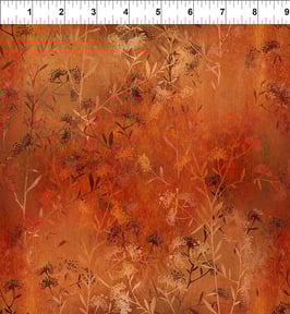 Milkweed, 26RA1, Reflections of Autumn II by Jason Yenter for In The Beginning Fabrics 08209850923
