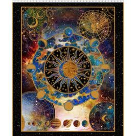 Large Panel, Cosmos, In The Beginning Fabrics 06157950820