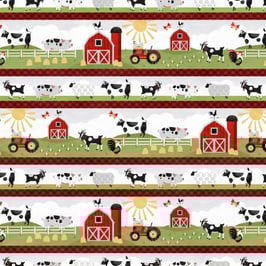 Country Life Bordüre, Wilmington Prints 08126950620