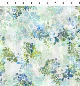 Ethereal, Branches - Blue, In The Beginning Fabrics 05186950924