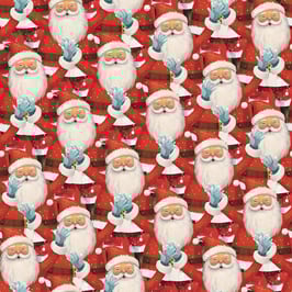 Comfort & Joy, Red Santas, Blank Quilting Corp. 10088050825