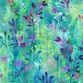 Hummingbird, Spring Song, Hoffman Fabrics 02245150721