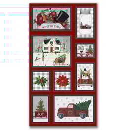 Panel Home For Christmas, Benartex 04306950822