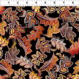 3JYO1, Leaves Autumn, Resplendent, In The Beginning Fabrics 12548950821