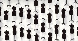 Schwarze Schaufensterpuppen, Sewing Studio 2, Robert Kaufman, 05209550716