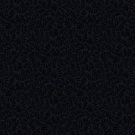 Black on Black Leafy Scroll, Wilmington Prints 10033150822