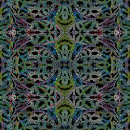 Sprinkles Green/Multi, Paula Nadelstern, Benartex 05034950925