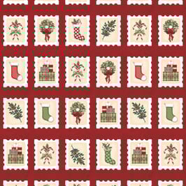 Christmas Village, Red Stamps, Rebecca Canale, Studio E 10078050825