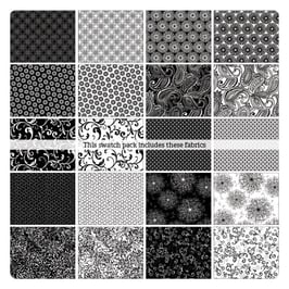 5in Squares Night & Day, Kanvas