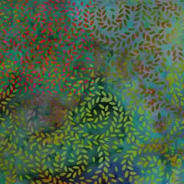 Delphinium, Batik by Mirah, 09012750713