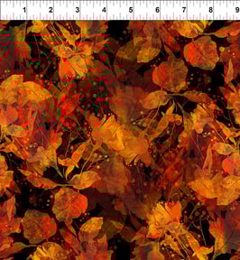 Shadow Leaves, 22RA1, Reflections of Autumn II by Jason Yenter for In The Beginning Fabrics 08219850923