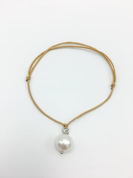 Freundschaftsband mit Süsswasserperle