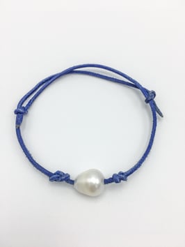 Pearl Bracelet with Diamonds