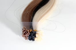 1,0 Gramm Echthaar-Strong, 50cm, glatt, mit Nailtip-Bonding