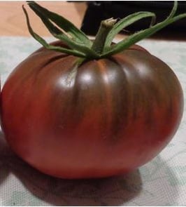 Fleischtomate "Brandywine Black"