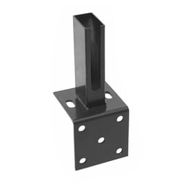 Dübelplatte, schwere Ausführung, mit Winkel