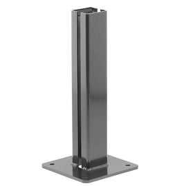 Dübelplatte für unsere 80x80er Torpfosten