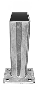 Dübelplatte, für Pfosten 60x60, zink