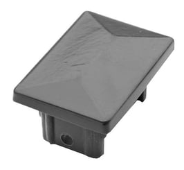 Alukappe flach für 60x40mm