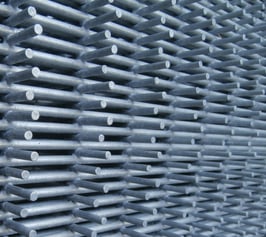 Doppelstabgittermatte 6/5/6, verzinkt