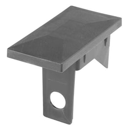 Kunststoffkappe flach für 60x40mm