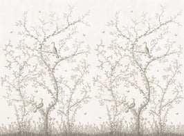 Chinoiserie II Zandgrijs