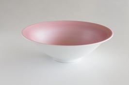 Bol Multi-usage φ180×h55mm peint au pinceau couleur pastel