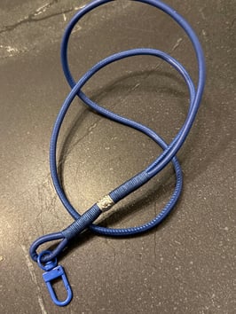 Glattleder blau Casual Collection mit Pfötchen