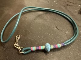 Glattleder Petrol Casual Collection Takelung Farbverlauf