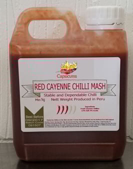 Purée de Piment de Cayenne - 25Kg