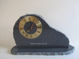 Feuerwehr-Uhr Granituhr gross Linz 45 x 25 cm