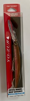 Yo-zuri crystal minnow,DEEP DIVER (F)