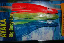 Ayaka, anzuelo 5/0 y 3/0