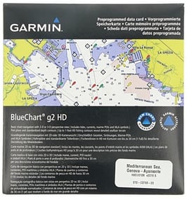 Carta Náutica Garmin Bluechart g2