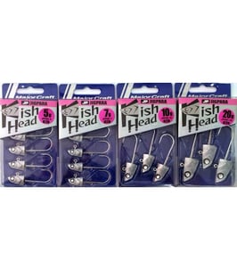 JIG HEAD JIGPARA FISH HEAD DE MAJOR CRAFT