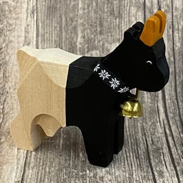 Trauffer 1226 Walliserziege gross mit Glocke